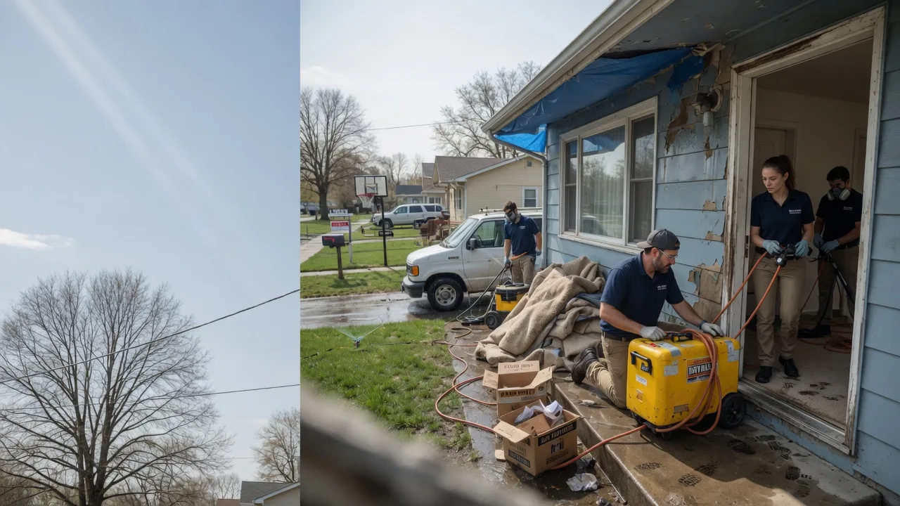 Basement Flood Cleanup in Randolph, TX near me